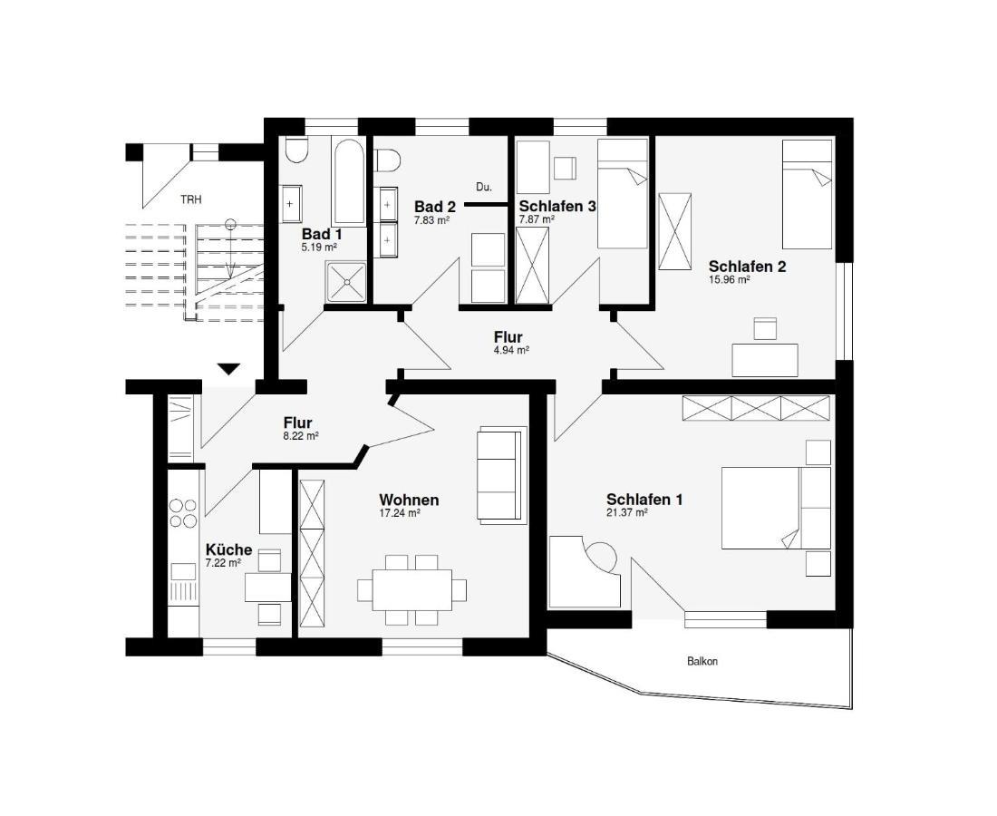 Ferienwohnung Friedrich Ulrich Wolfenbüttel Екстериор снимка